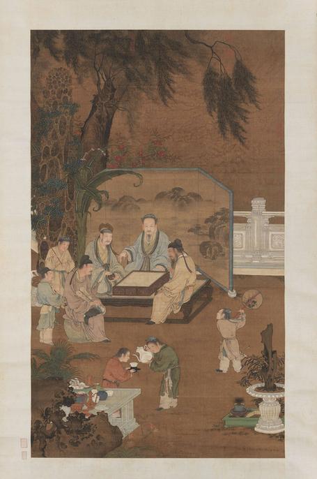 十八学士图其二