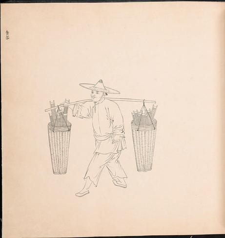 白描街头买卖画册-2