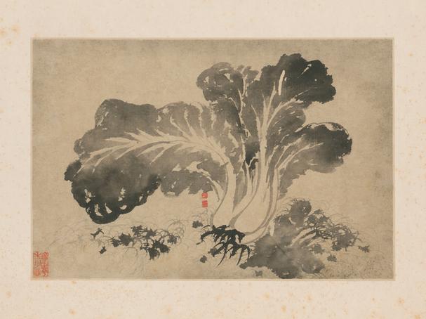 原济墨白菜图页