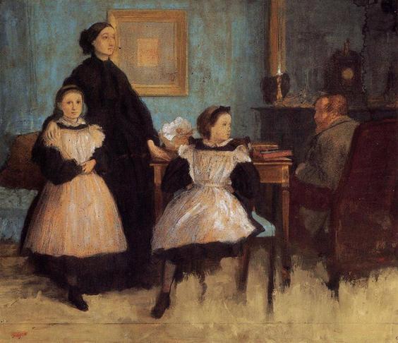 The Bellelli Family - circa - - Ordrupgaard Collection (Denmark)