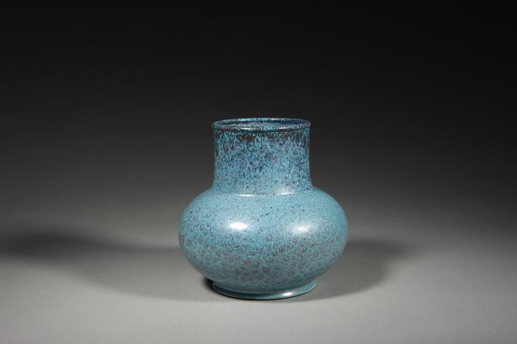 雍正款炉钧釉直口瓶