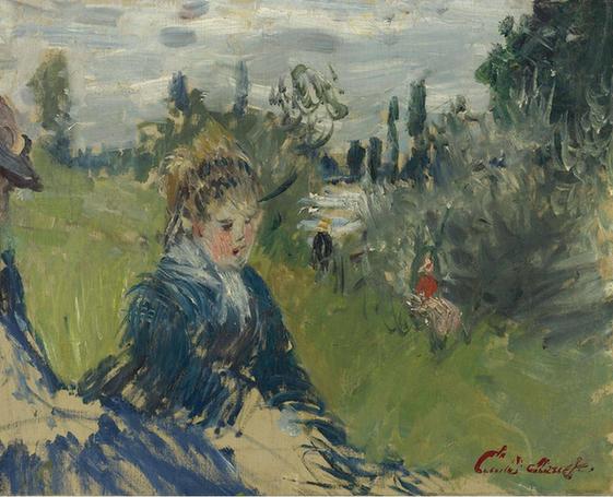 At the Meadow, Vetheuil, 1881