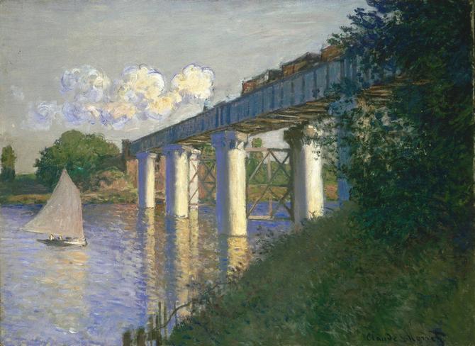 The Railway Bridge at Argenteuil, 1874