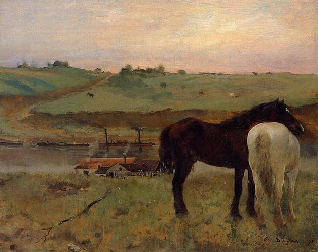 Horses in a Meadow – - National Gallery of Art - Washington (USA)