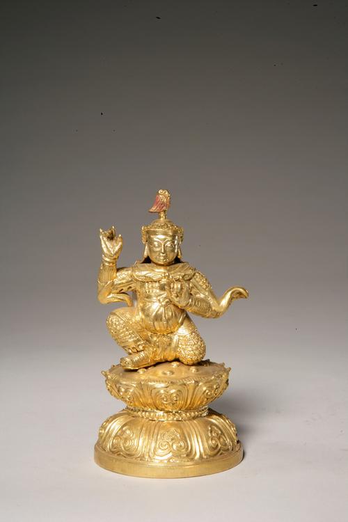 铜镀金七珍-将军宝