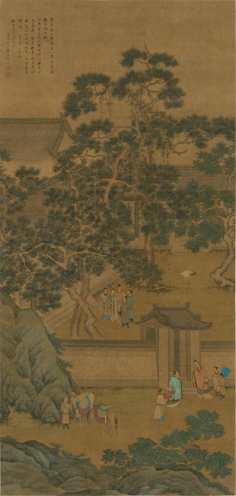 汉吴公故事图轴