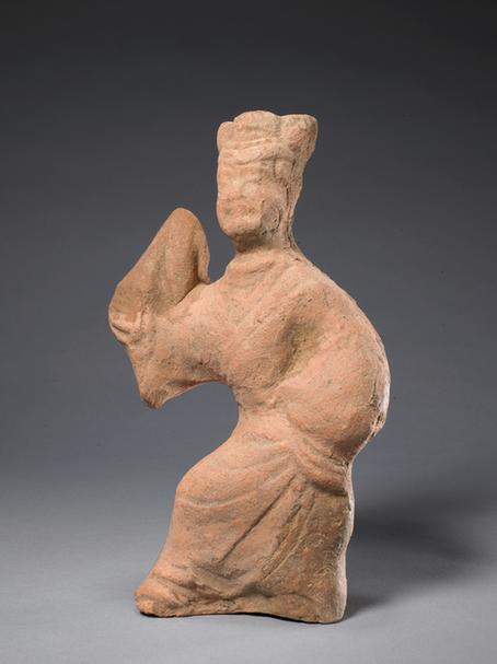 陶舞蹈俑