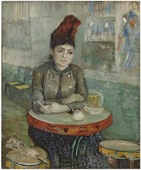 In the café Agostina Segatori in Le Tambourin (January - March )