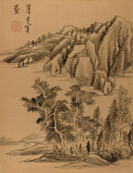 仿各家山水图册