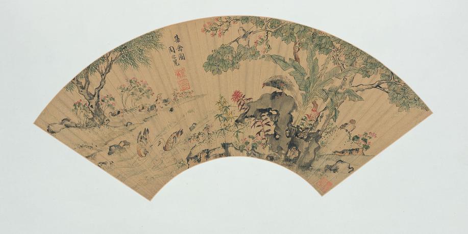 花鸟扇
