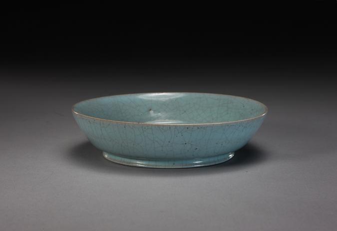 汝窑天青釉圆洗