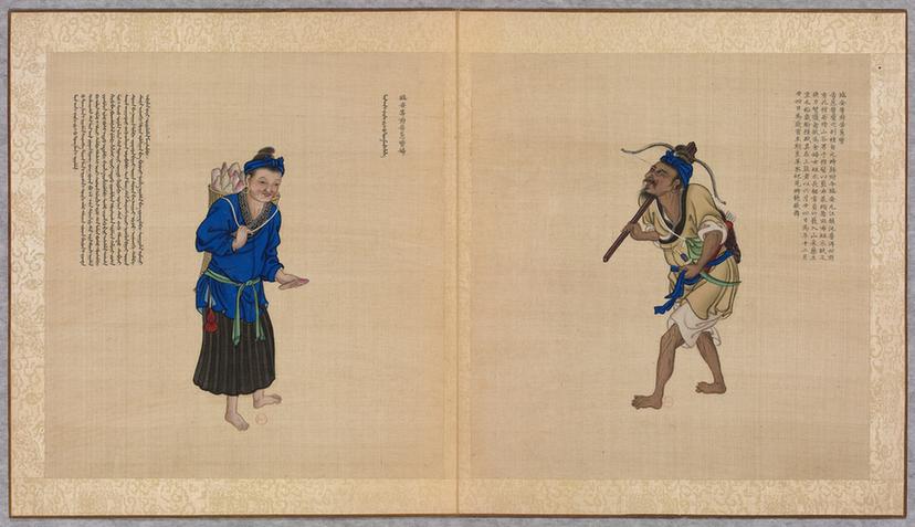 职贡图巨幅彩绘册页第4册-20