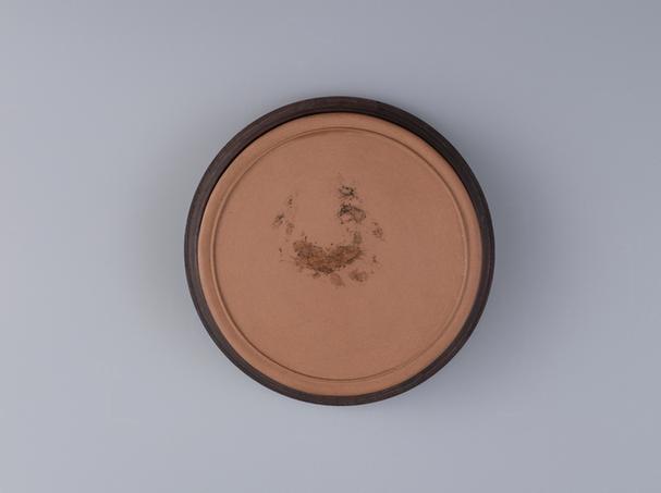 御铭澄泥仿宋玉兔朝元砚