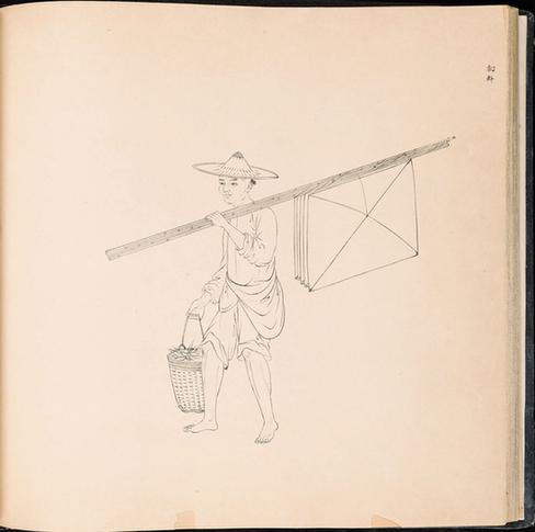 白描街头买卖画册-313