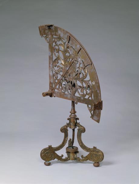 铜制测高弧象限仪