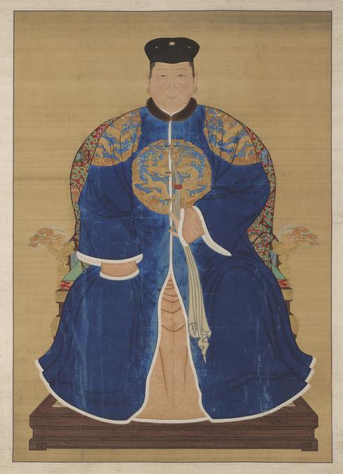 历代帝王贵妃大臣朝服像(太子妃)