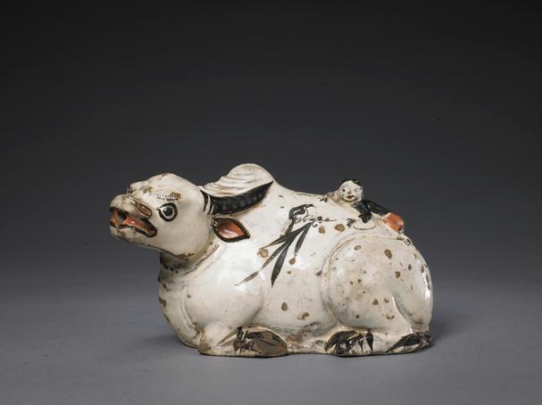 彭城窑牧童骑牛