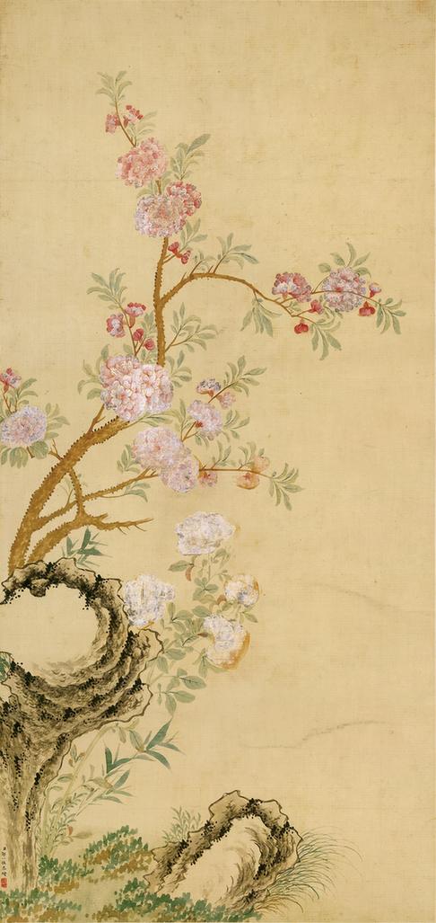 杜牧诗意图立轴