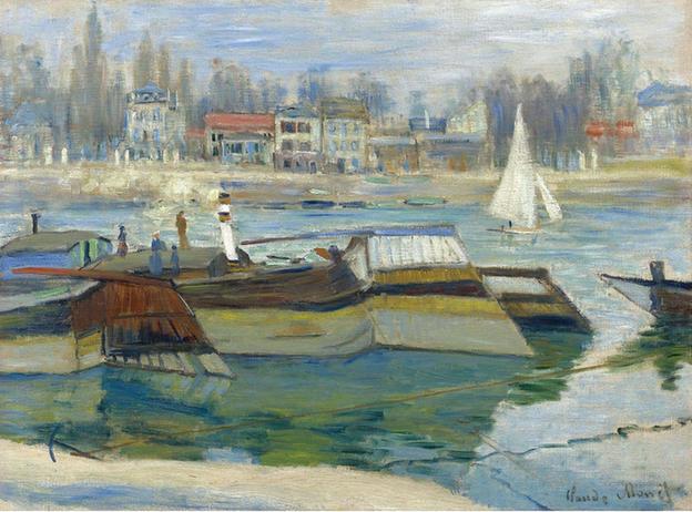 The Boats in Asnieres, 1873