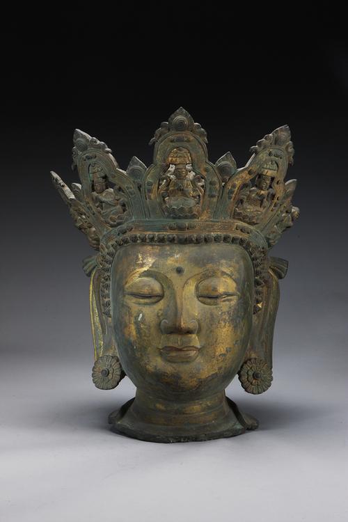 铜佛像头