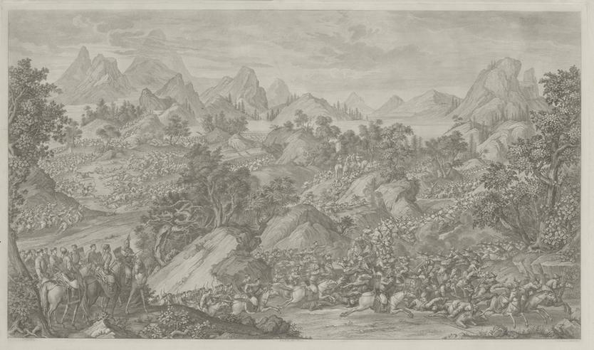 平定两金川得胜图册