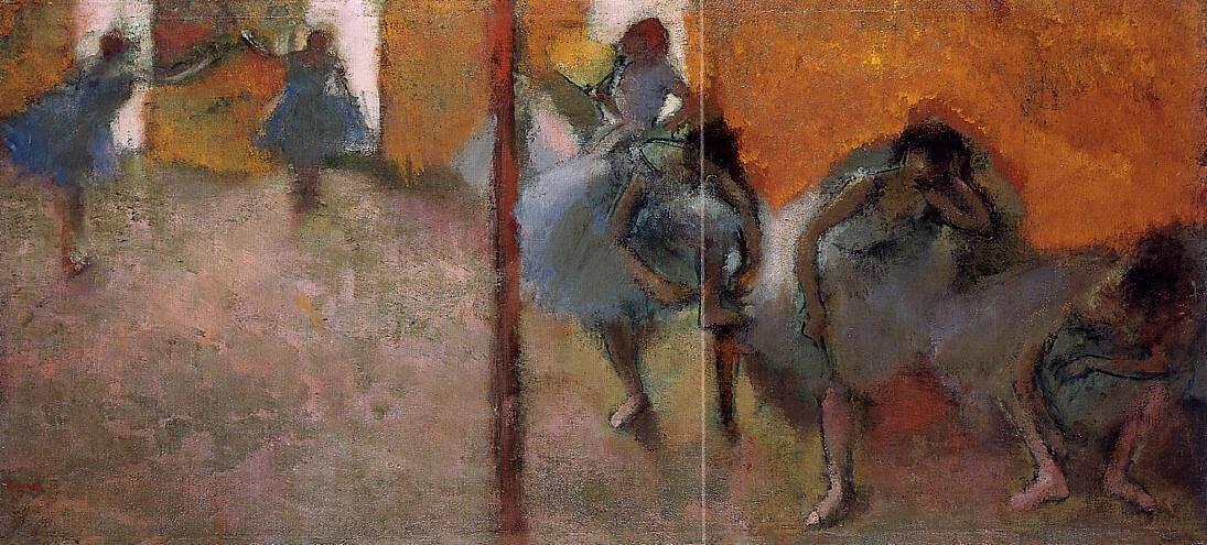 Dancers in a Studio - circa 1900-1905 - Private collection - oil on canvas