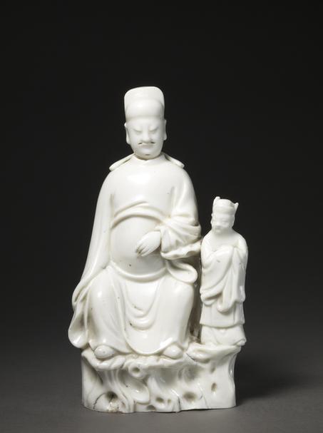 德化窑白釉文昌像