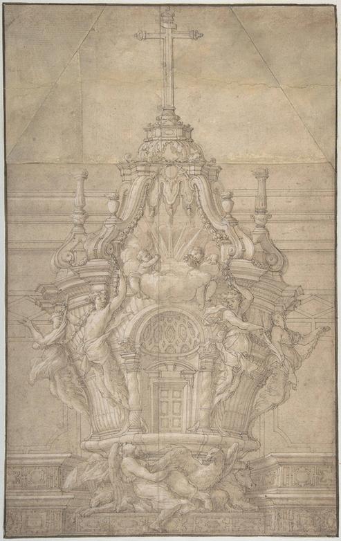 Pierre Puget--Design for a Tabernacle