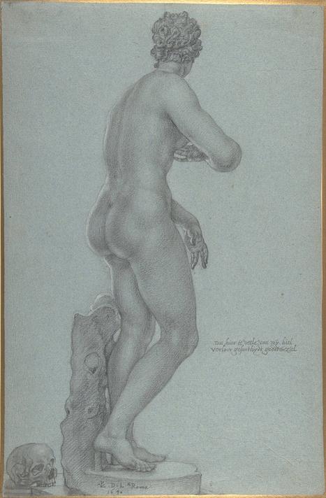 Peter van Lint, Flemish--Venus de' Medici; view from the back