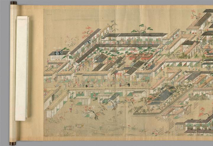 往古风俗画绘卷二