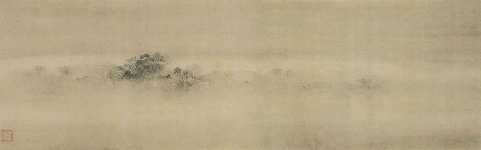 潇湘八景-烟寺晚钟