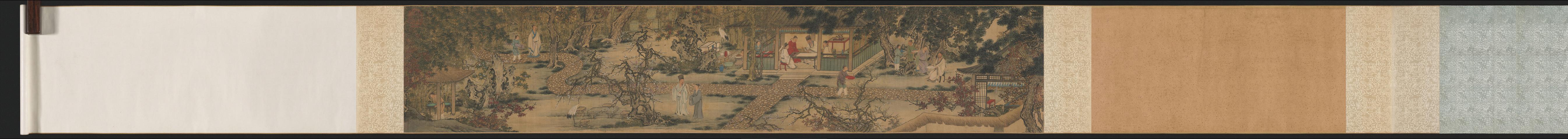 香山九老图卷（长卷）