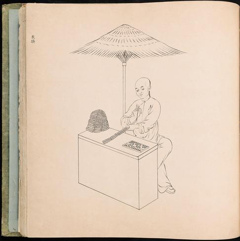 白描街头买卖画册-110