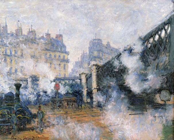 Saint-Lazare Station, The Pont de Europe, 1877