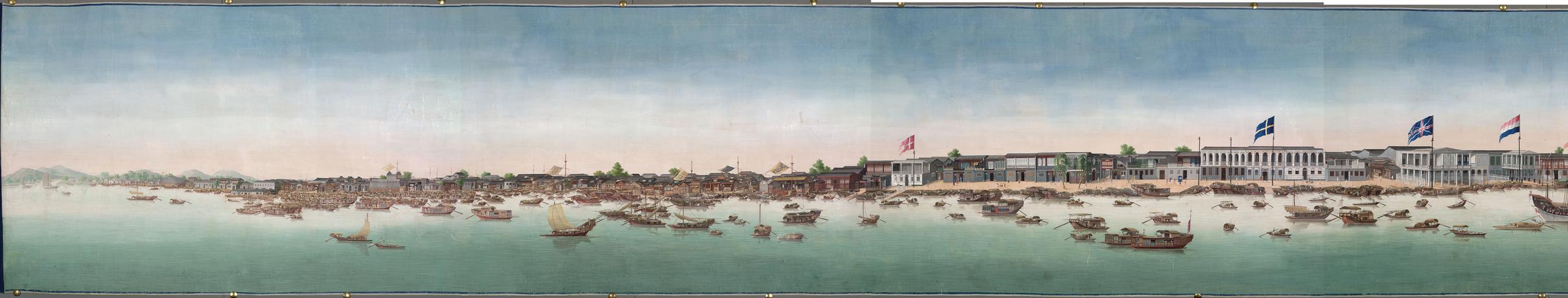 广州城珠江滩景图1