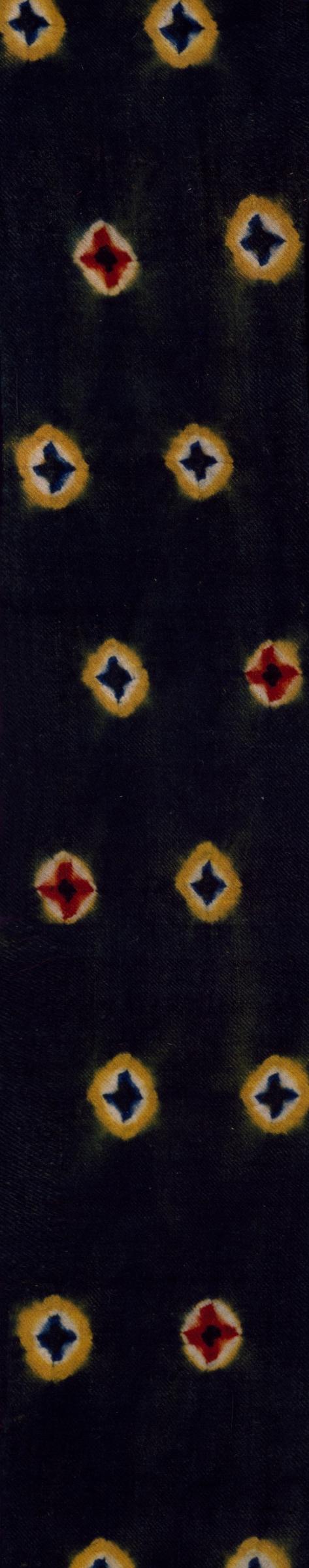 深绿色十字纹氆氇