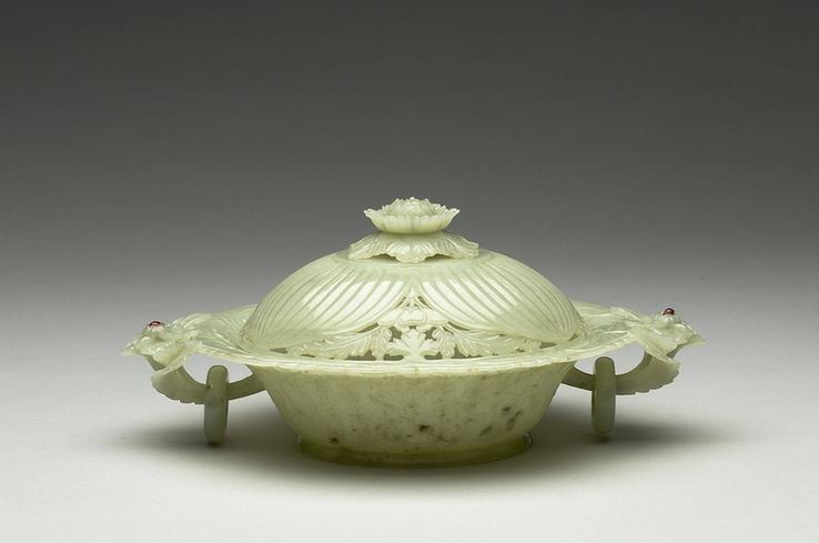 十八世纪晚期-十九世纪初期 新疆回部 花式双柄香薰