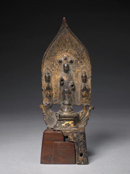 铜鎏金观世音菩萨像