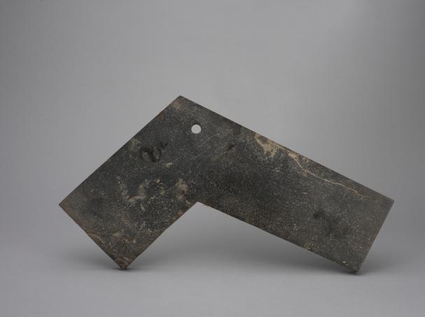 灵璧石光素编磬