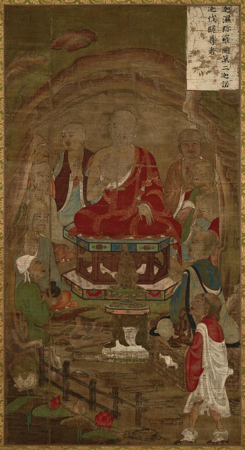 十六罗汉像02迦诺迦伐磋尊者