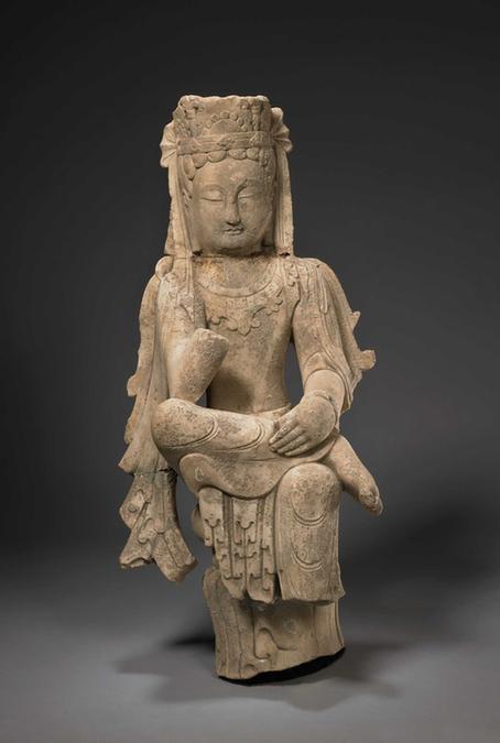 石思惟菩萨坐像