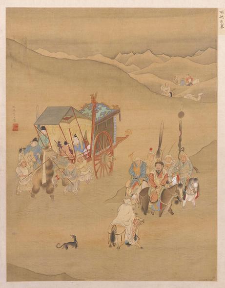 人物故事图-明妃出塞