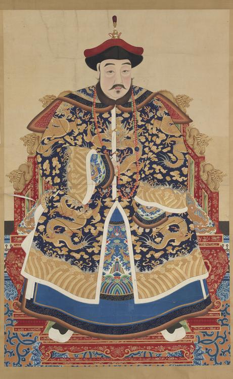 历代帝王贵妃大臣朝服像(豫亲王多铎)