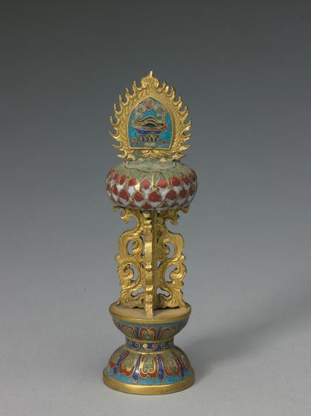 搯丝珐琅八供养