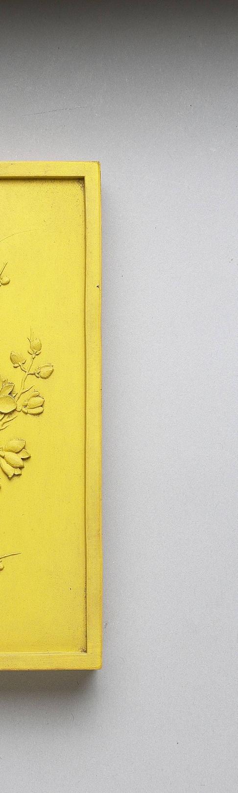 御制咏花诗蜡梅黄墨