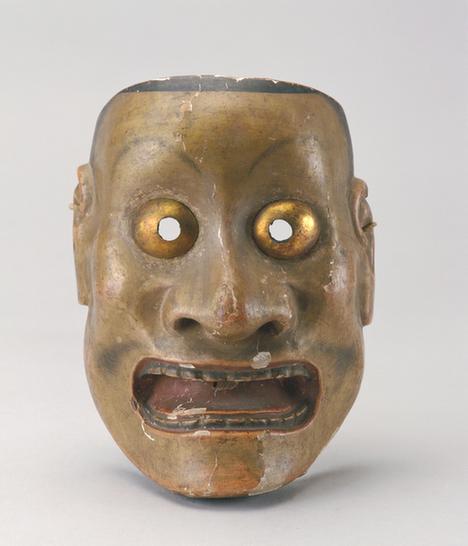 日本铜目怪人面具