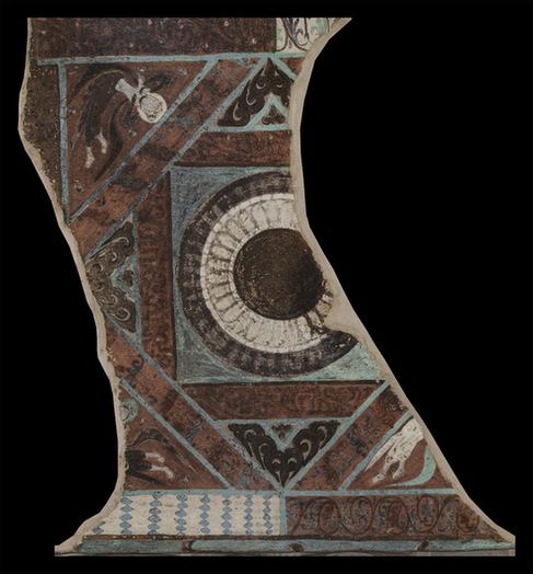 窟主室平棋顶北面