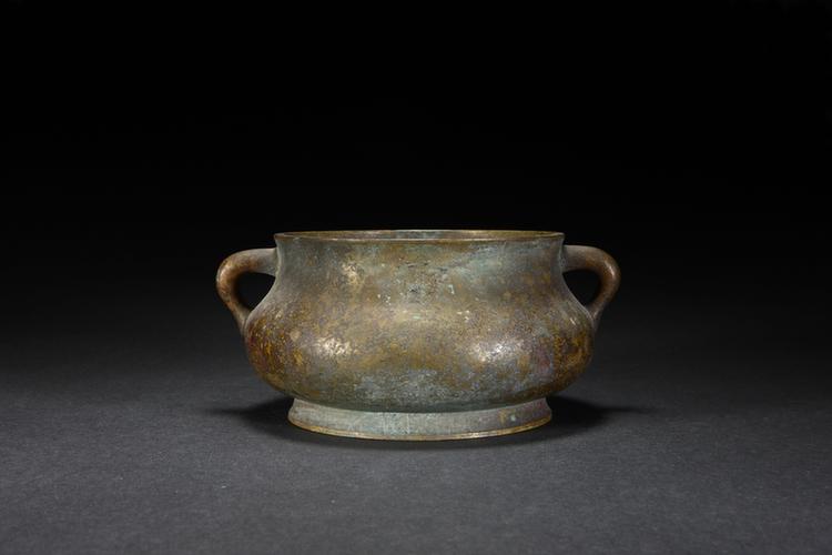 内坛郊社款铜双耳炉