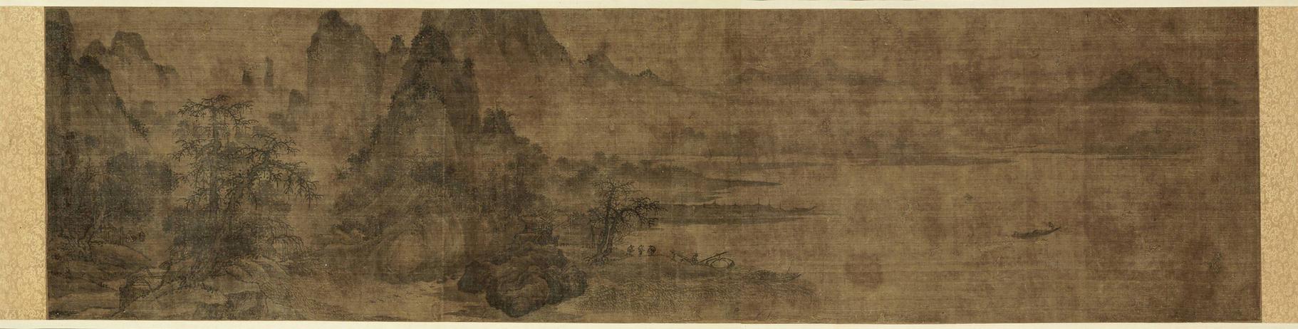 潇湘八景图卷六