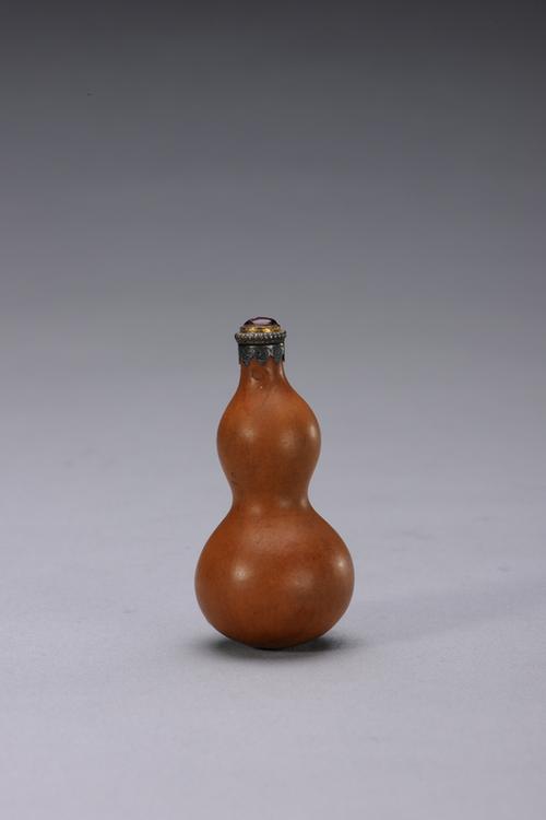 匏制葫芦式鼻烟壶